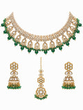 Sunehri Emerald Set
