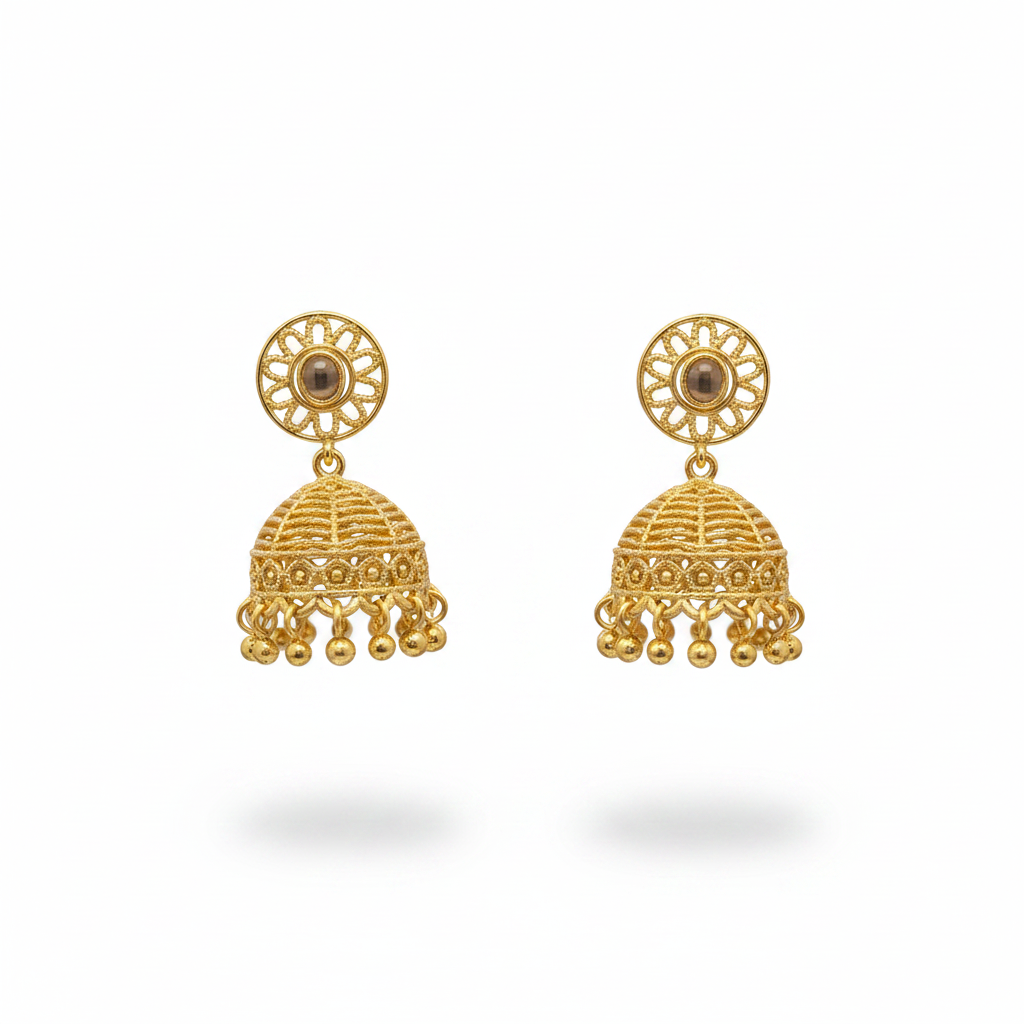 Sona Baadal Jhumkas