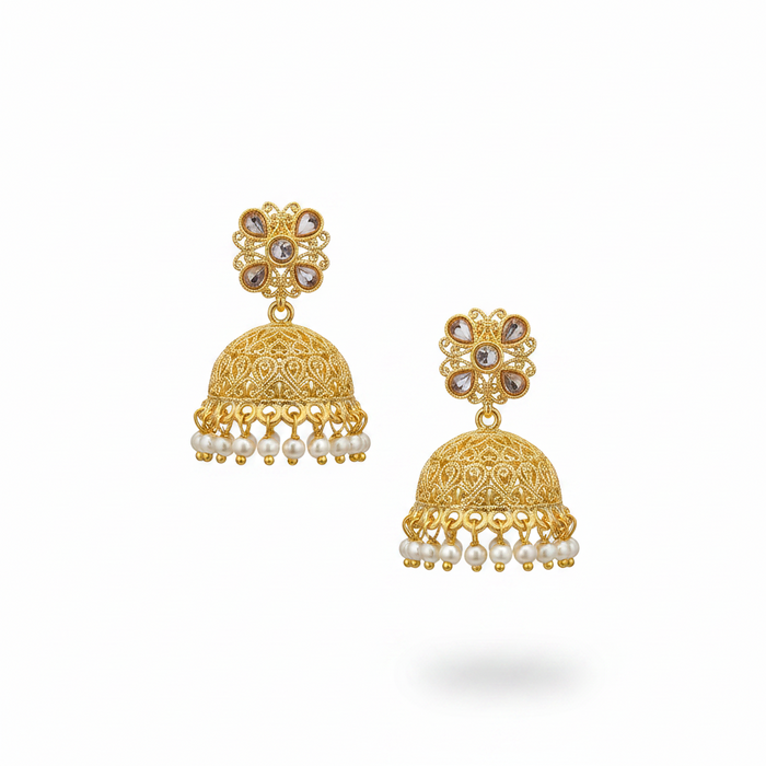 Gulnaar Mini Jhumkas