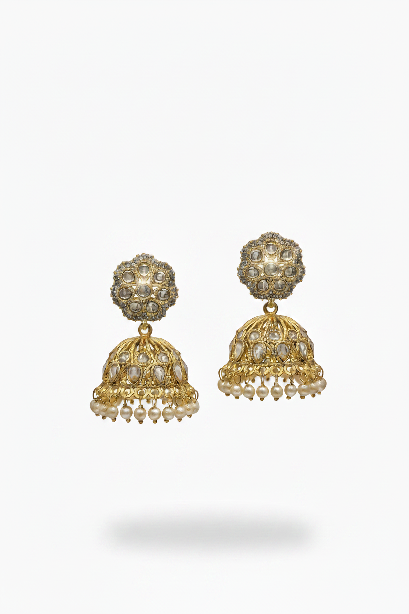 Saaz Mini Jhumkas