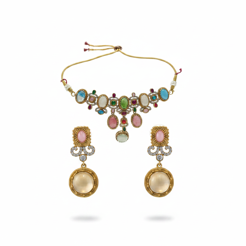 Palki Necklace Set