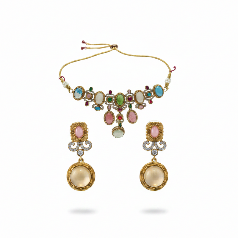 Palki Necklace Set